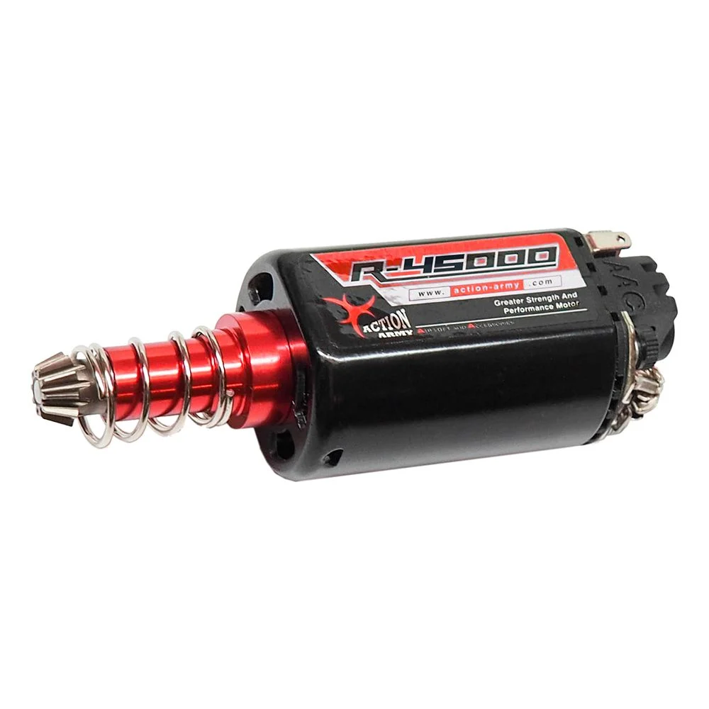 Motor AEG Airsoft 45000 Eje Largo Infinty ACTION ARMYACT071001