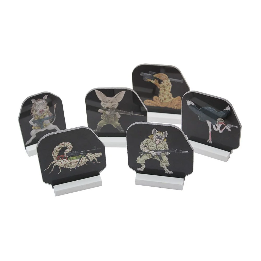 DAGRECKER DG019 PC Targets 6 MilitaryDAG292019