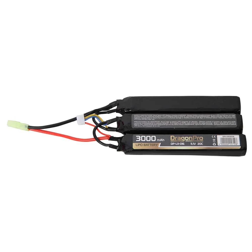 DRAGONPRO DP-L11-016 11.1V 3000mAh 20C LiPO (1+1+1) 128x21x17.5mmDRA393006
