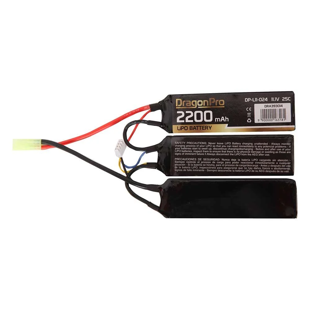 DRAGONPRO DP-L11-024 11.1V 2200mAh 25C LiPO (1+1+1) 104x34.5x7mmDRA393014