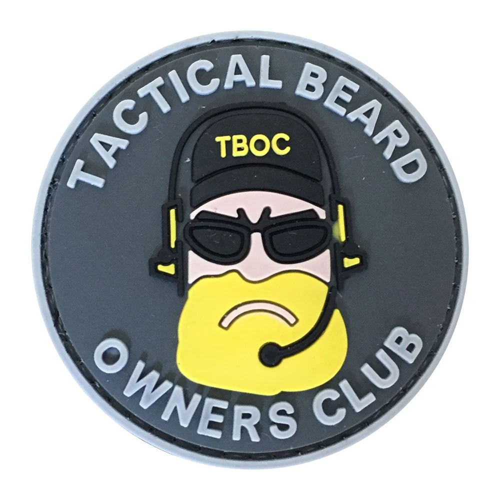 Parche de Goma PVC Tactical Beard Owners Club 60 mm DragonProDRA673035