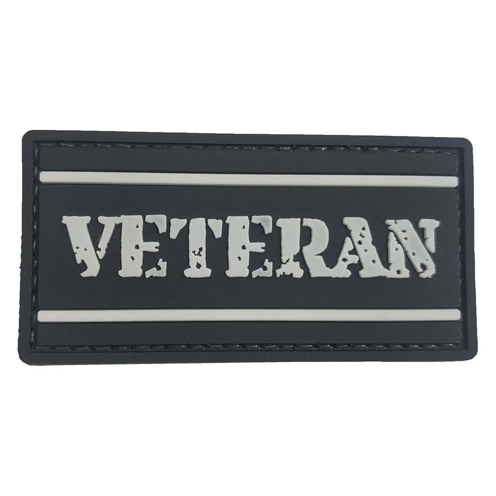 Parche de Goma PVC Veteran 80 x 40 mm DragonProDRA673036