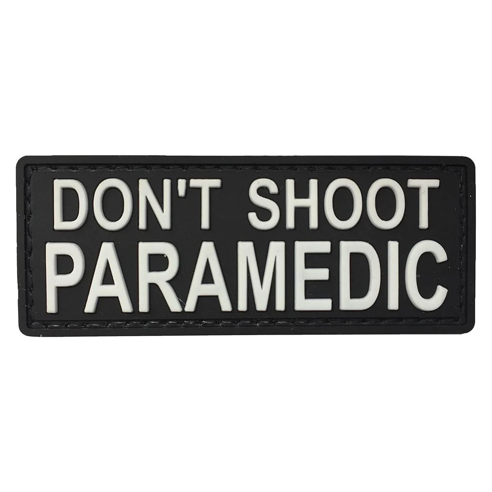 Parche de Goma PVC Dont Shoot Paramedic 80 x 32 mm DragonProDRA673047