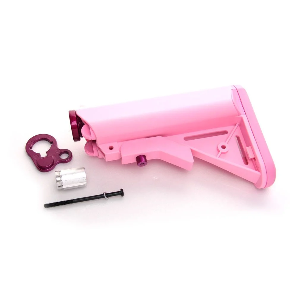 G&G Crane Stock for GR16 (QD Battery Type) Pink / G-05-035-2GAG113030