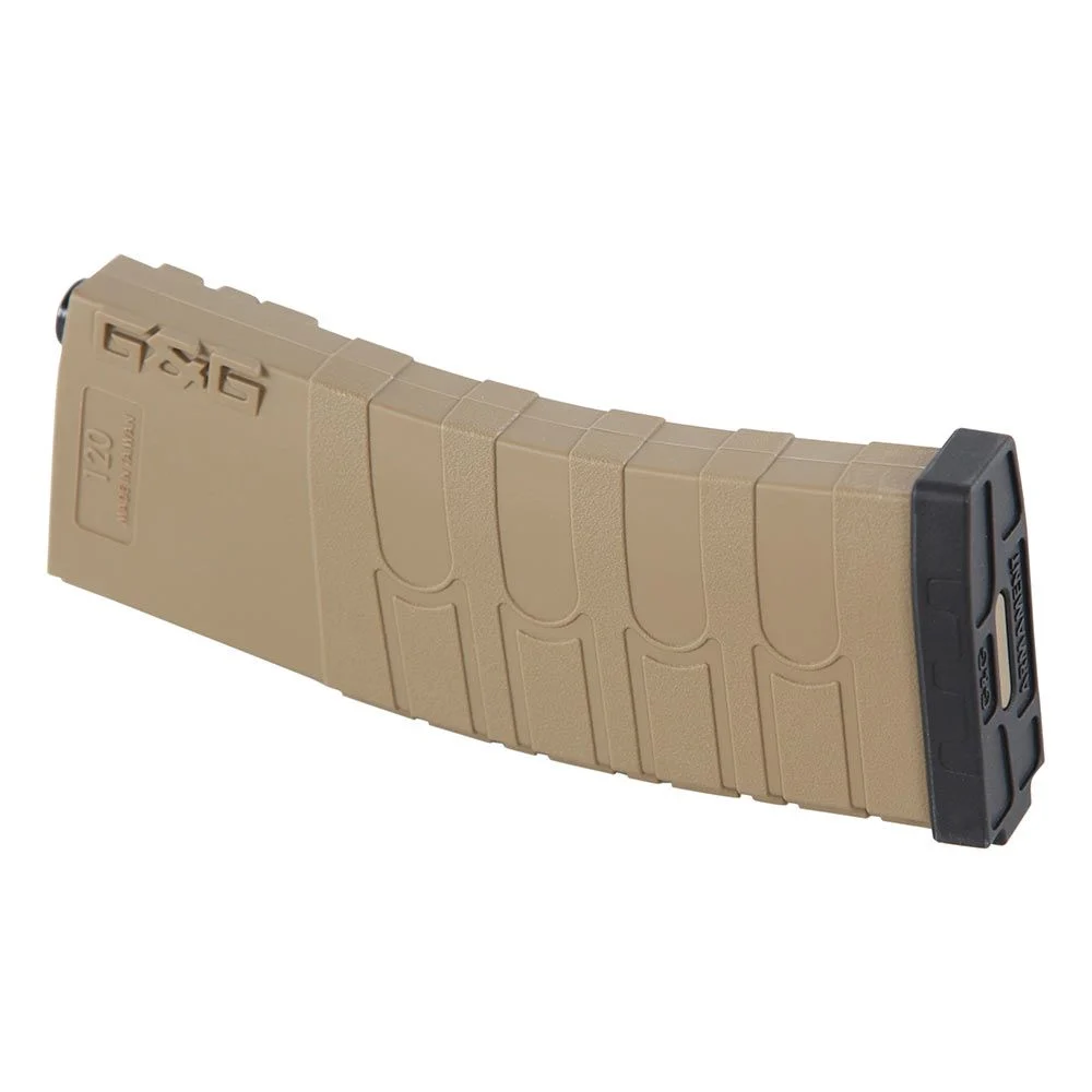 G&G 120R Mid-Cap Magazine for GR16 (Tan/Black) / G-08-101-3GAG115006