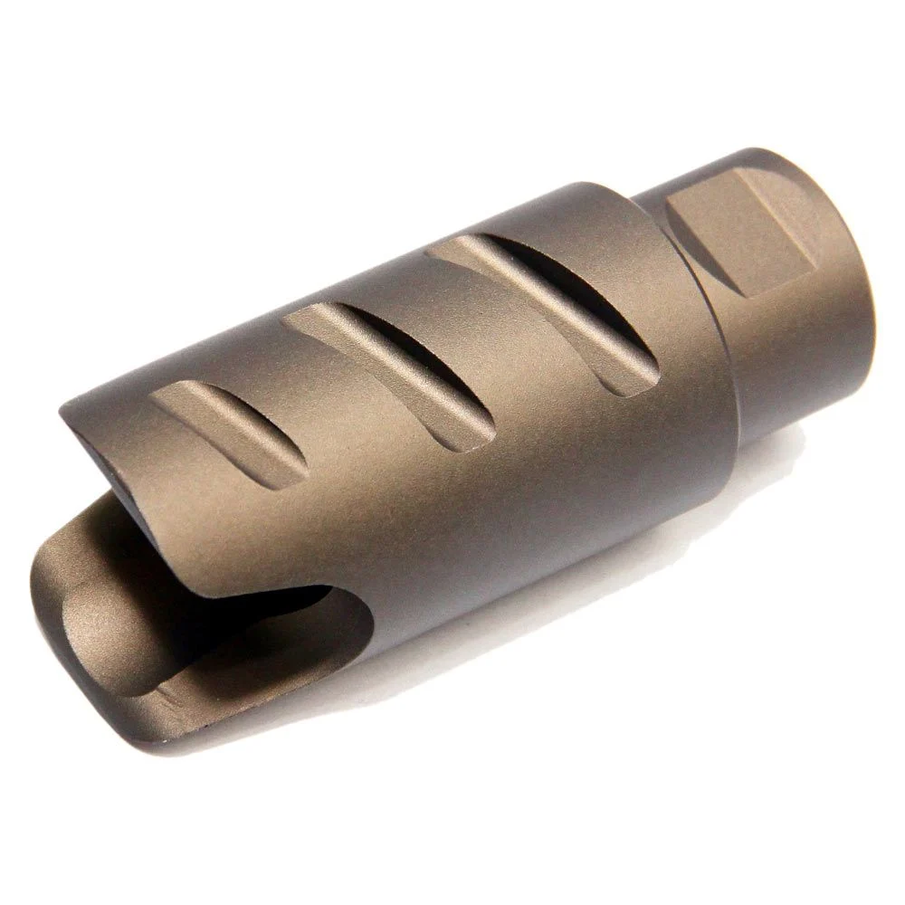 G&G Amplifier Flash Hider 14mm CCW Tan (G-02-100-1)GAG121044
