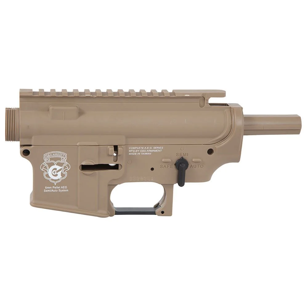 G&G Plastic Receiver Set for GC R4 (Tan) (GG Mark 2) / G-08-090-10GAG150052
