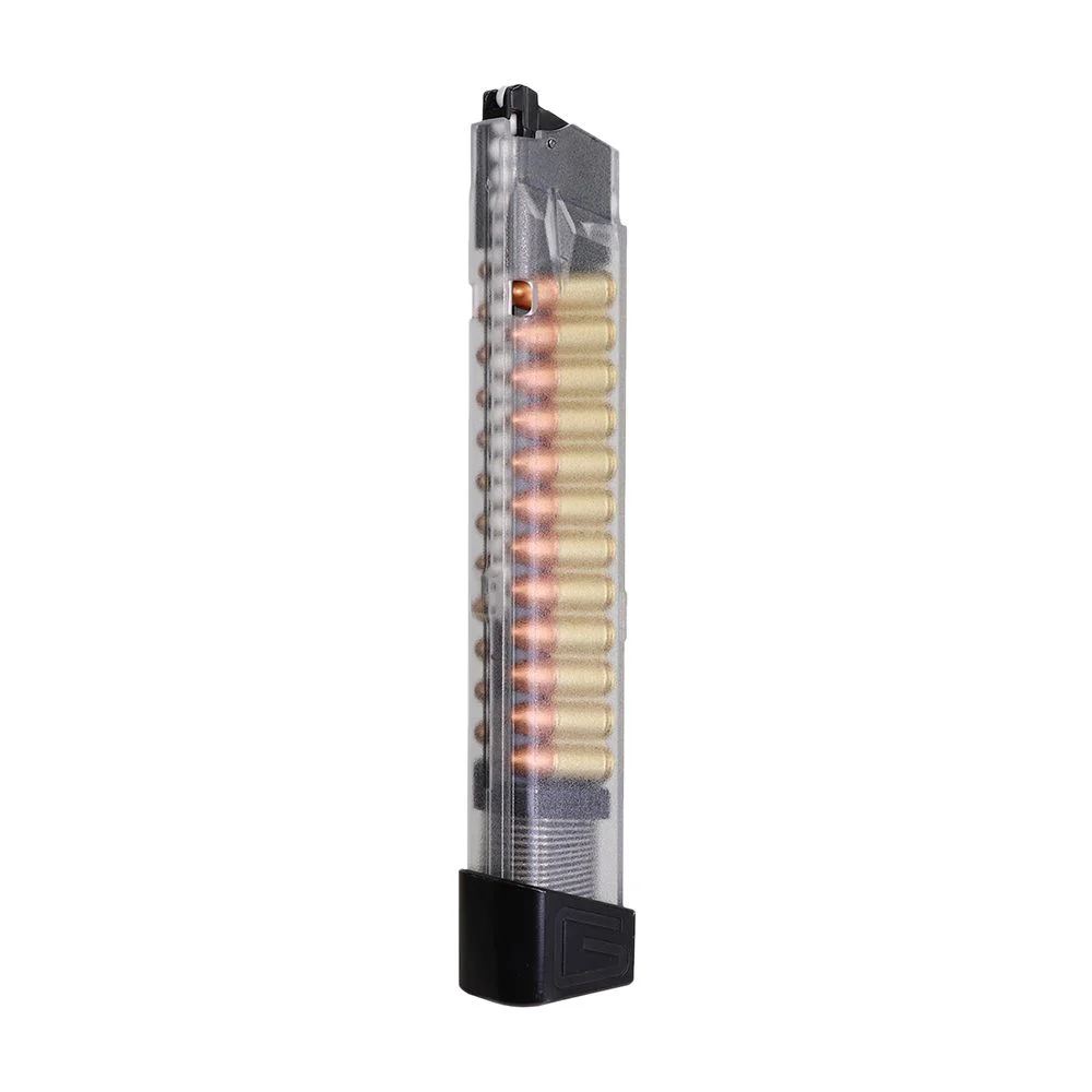 G&G G-08-189 Piranha 20R Transparent Long Magazine (Decorative Round)GAG538005