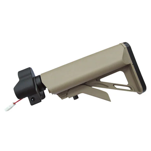 ICS MP-128 AR Stock (Tan) With Adapter Connect M4ICS251002