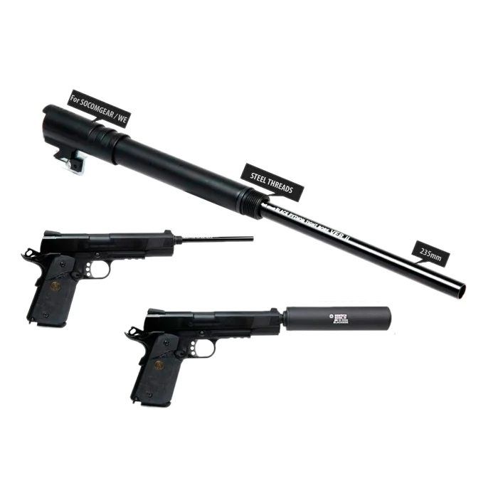 MADBULL 6.03mm Assassins Barrel Set 235mm SOCOMGEAR WE 1911MAD148031
