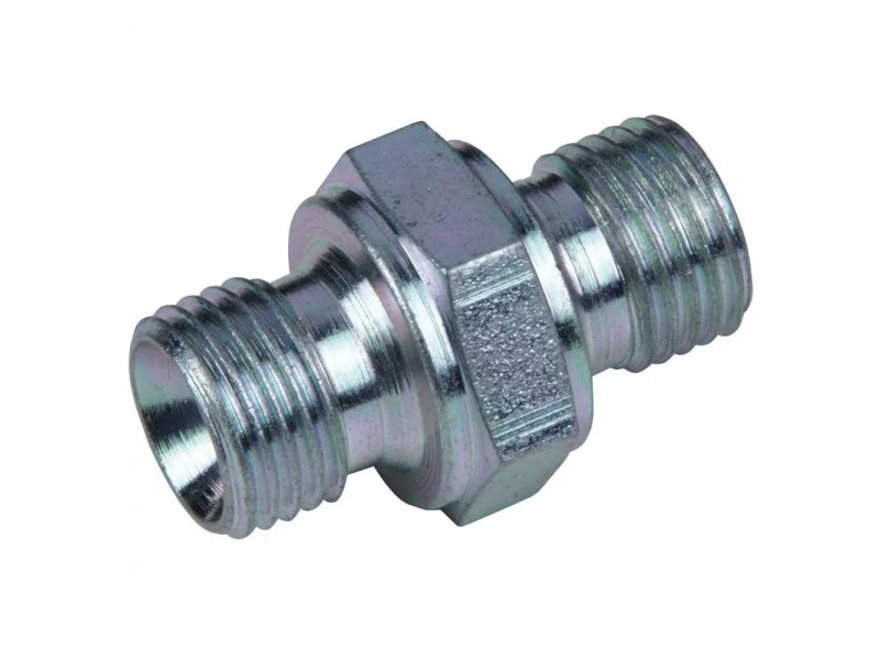 ADAPTADOR 1/4 BSP MACHO - 1/4 MACHO (60º CONO INTERIOR)