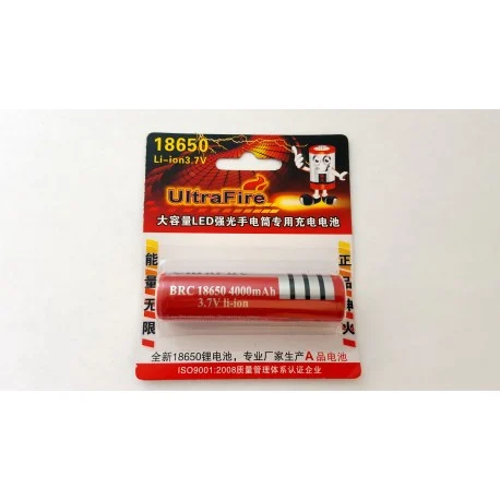 Batería 18650 Ultrafire
