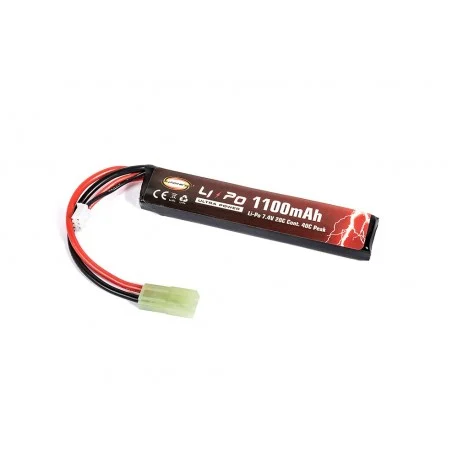 Batería Li-Po 7.4V 1100 mAh 20C-40C Evolution