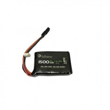 Batería Li-Po 7.4V 1500 mAh 20C WE Stick (Peq/AN-15)