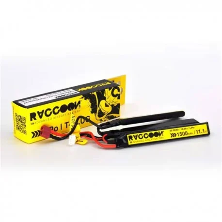 Batería Li-Po Raccoon Pro 11.1V 1500 mAh 25/50C Nunchuck 3x