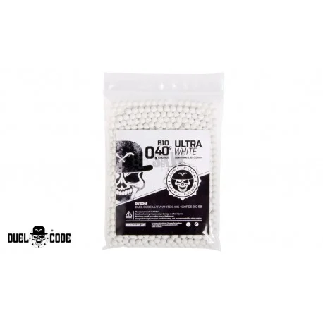 BIO BB ULTRA WHITE 0.40G 1000RDS DUEL CODE