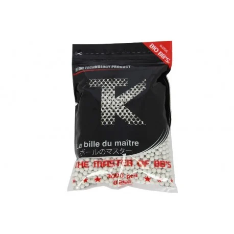 Bolas biodegradables 0,25g Tanio Koba