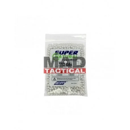 Bolas Geoffs Super Precision 0,36 Blanca 1000Und.