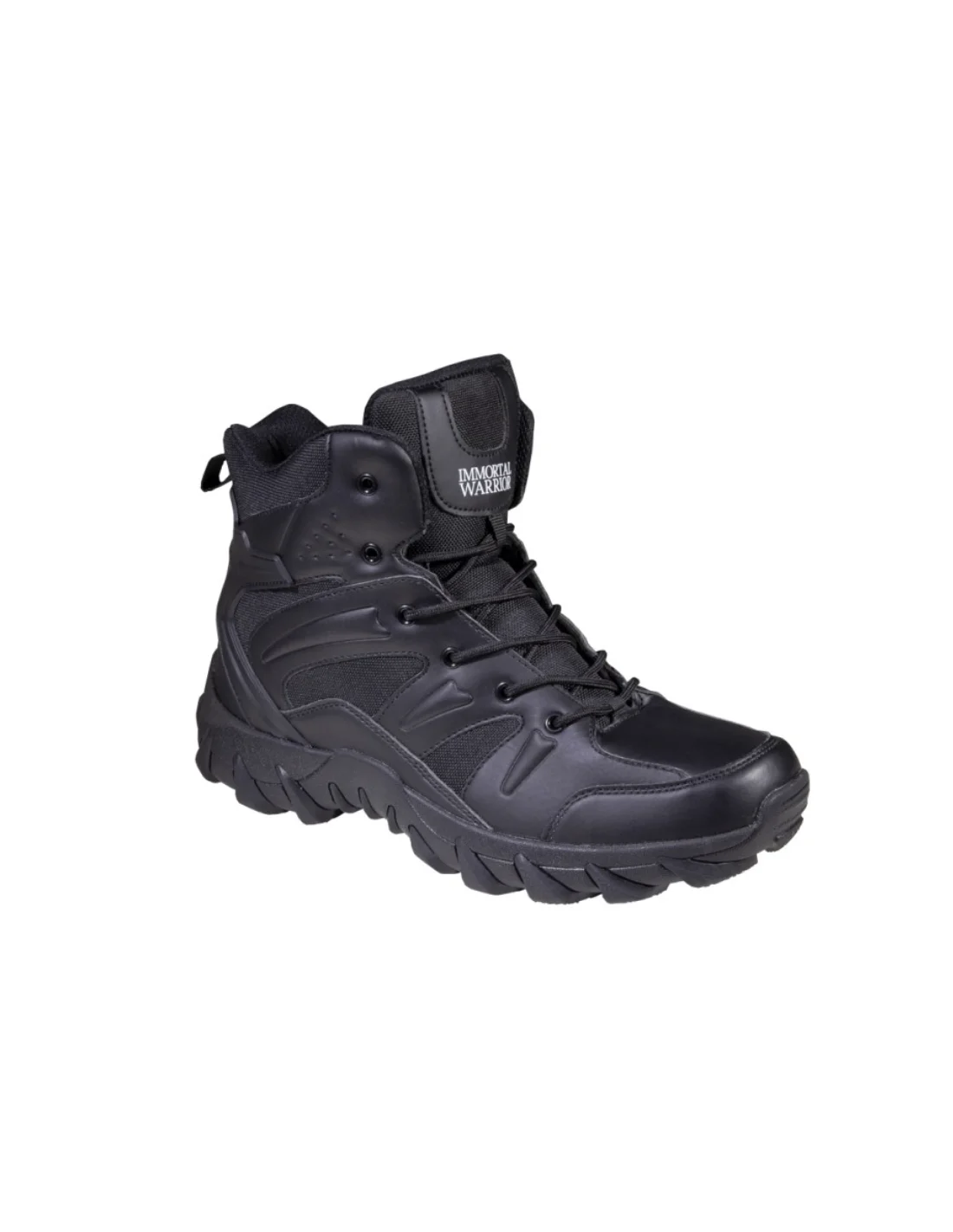 BOTA DELTA 6" NEGRA - IMMORTAL WARRIOR -