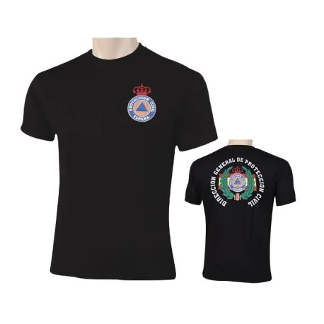 CAMISETA PROTECCION CIVIL DGPC LAUREL