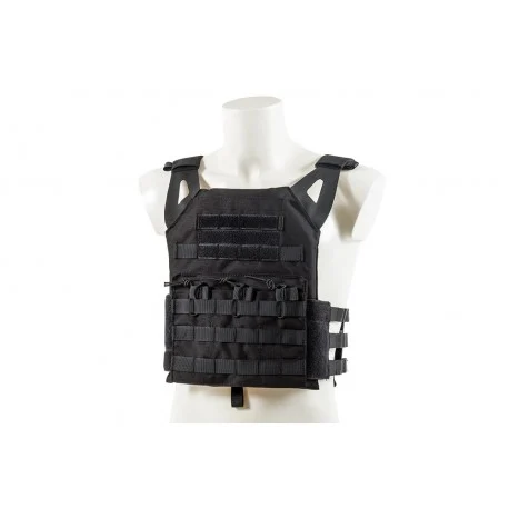 Chaleco JPC Plate Carrier V18+Placas Black River Negro