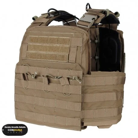 Chaleco TMC Combat Plate Carrier Vest 2016 Version Coyote