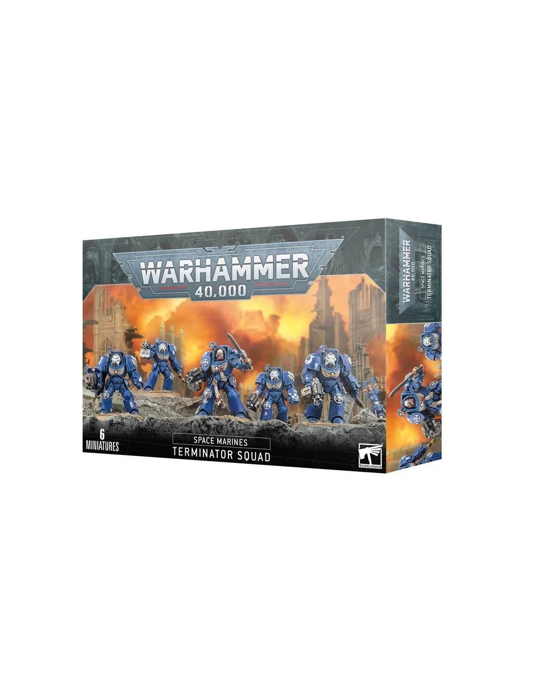 ESCUADRA DE EXTERMINADORES SPACE MARINES 48-90 - WHARHAMMER 40K -