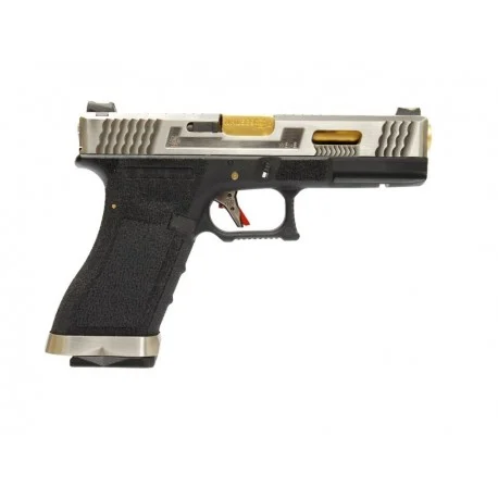 G-Force 17 SV Gold Barrel Metal Version GBB