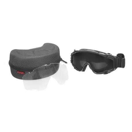 Gafas de protección con ventilador FMA (negra)
