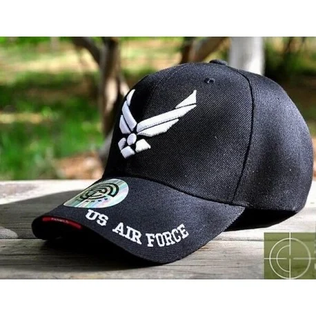 Gorra de béisbol AIR FORCE negro