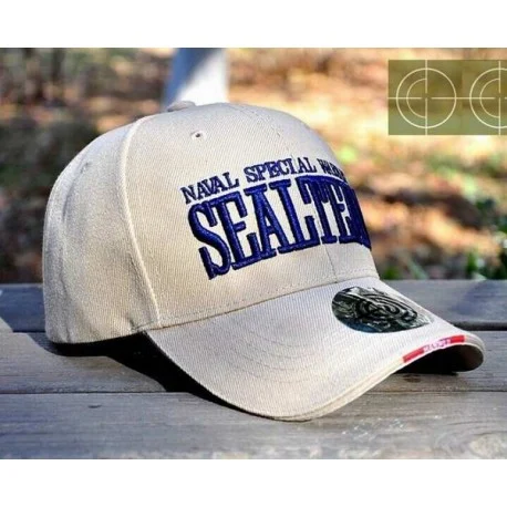 Gorra de béisbol SEAL TEAM tan