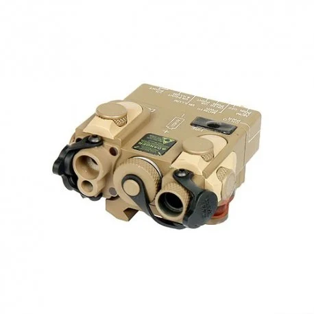 G&P PEQ Dbal Laser and Infrared Designator with IR Illuminator Tan