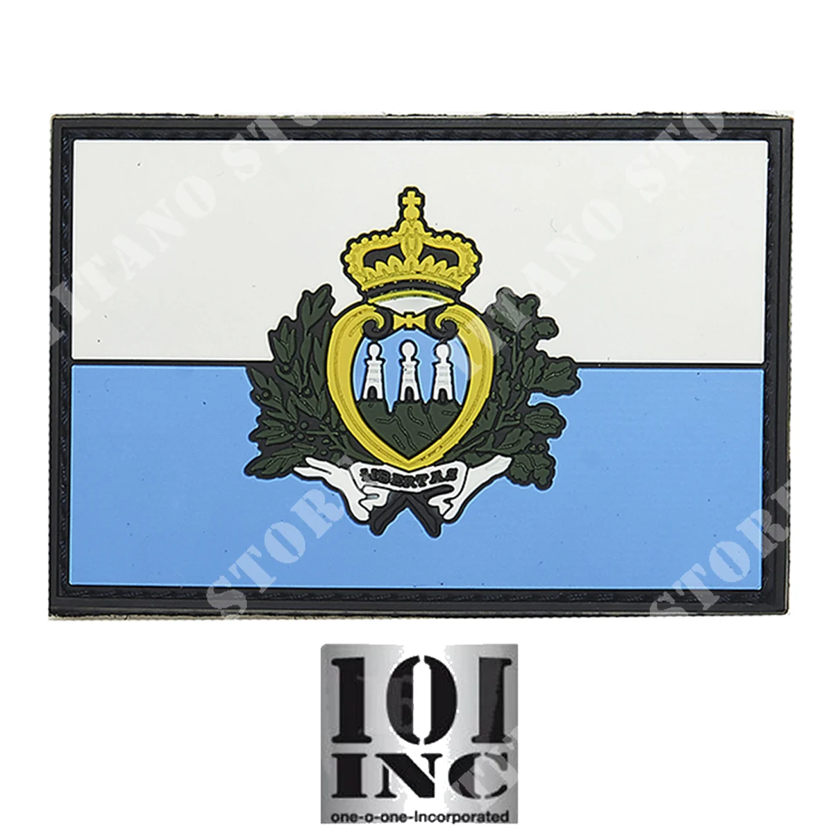 PARCHE 3D PVC SAN MARINO 101 INC (444110-4013)