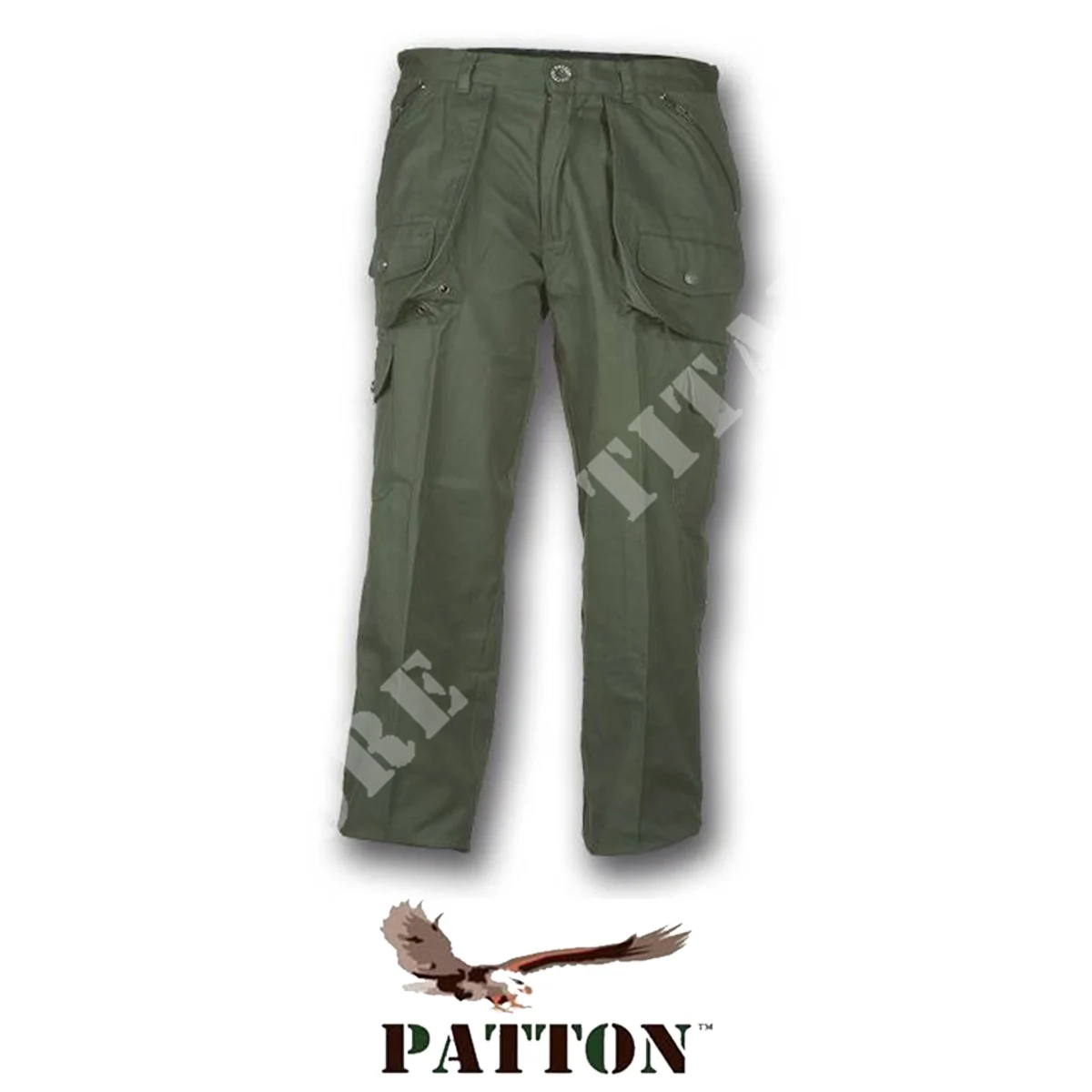 PANTALÓN VERDE PATTON BOLSILLOS (247)