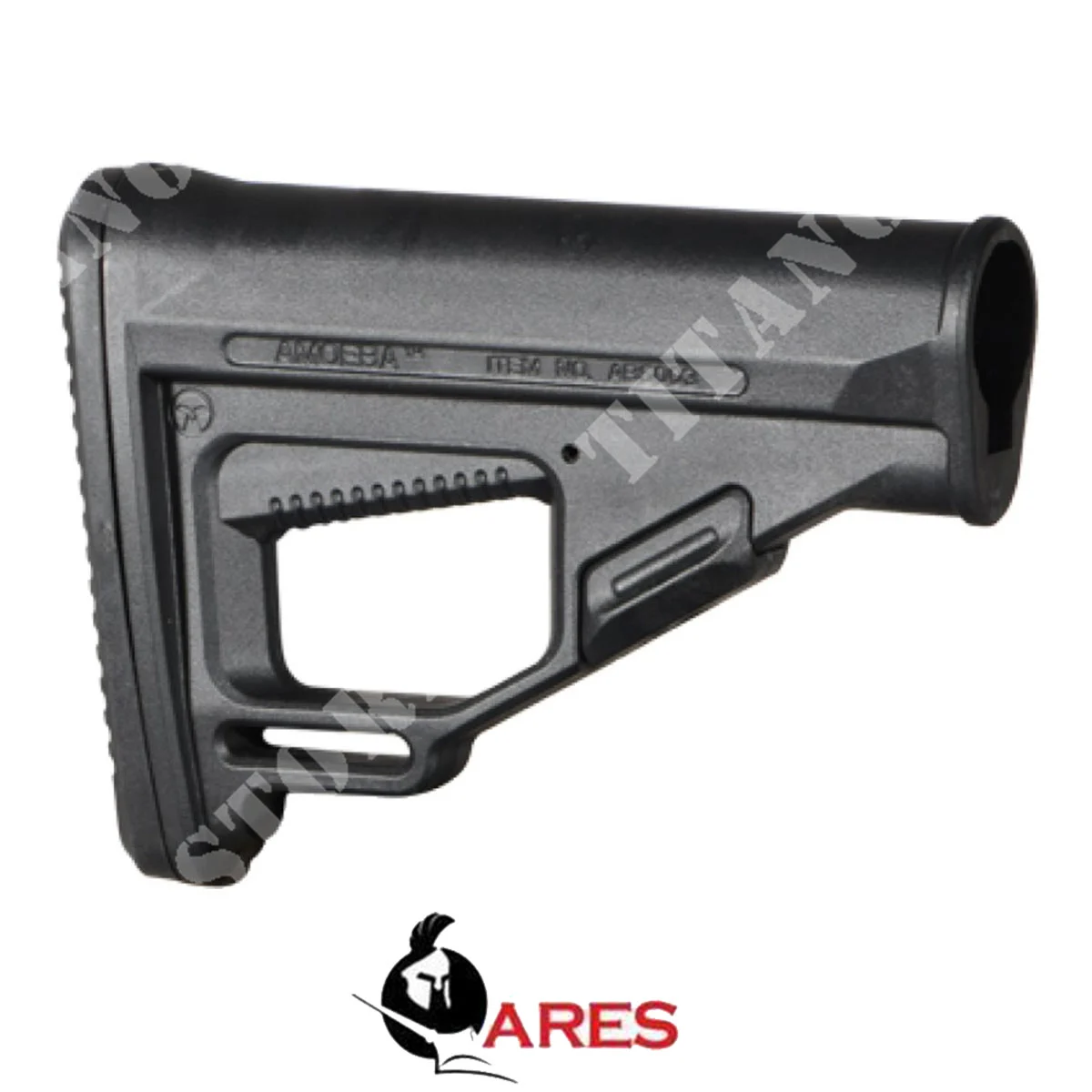STOCK M4 AMOEBA PRO NEGRO ARES (AR-ABS03B)