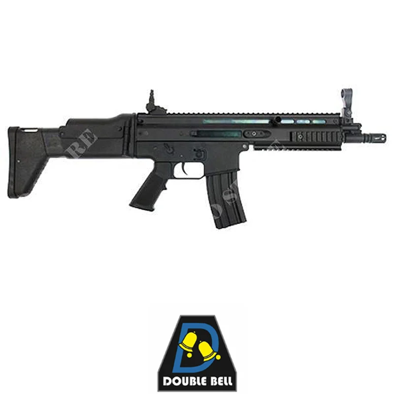 SCAR COMBAT NEGRO COMPLETO METAL DOBLE CAMPANA (SC-01-B)