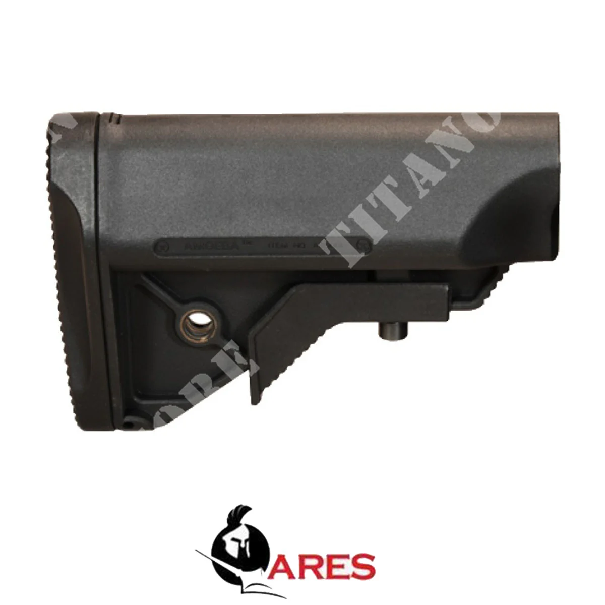 STOCK M4 AMOEBA TIPO GRÚA NEGRO ARES (AR-ABS01B)