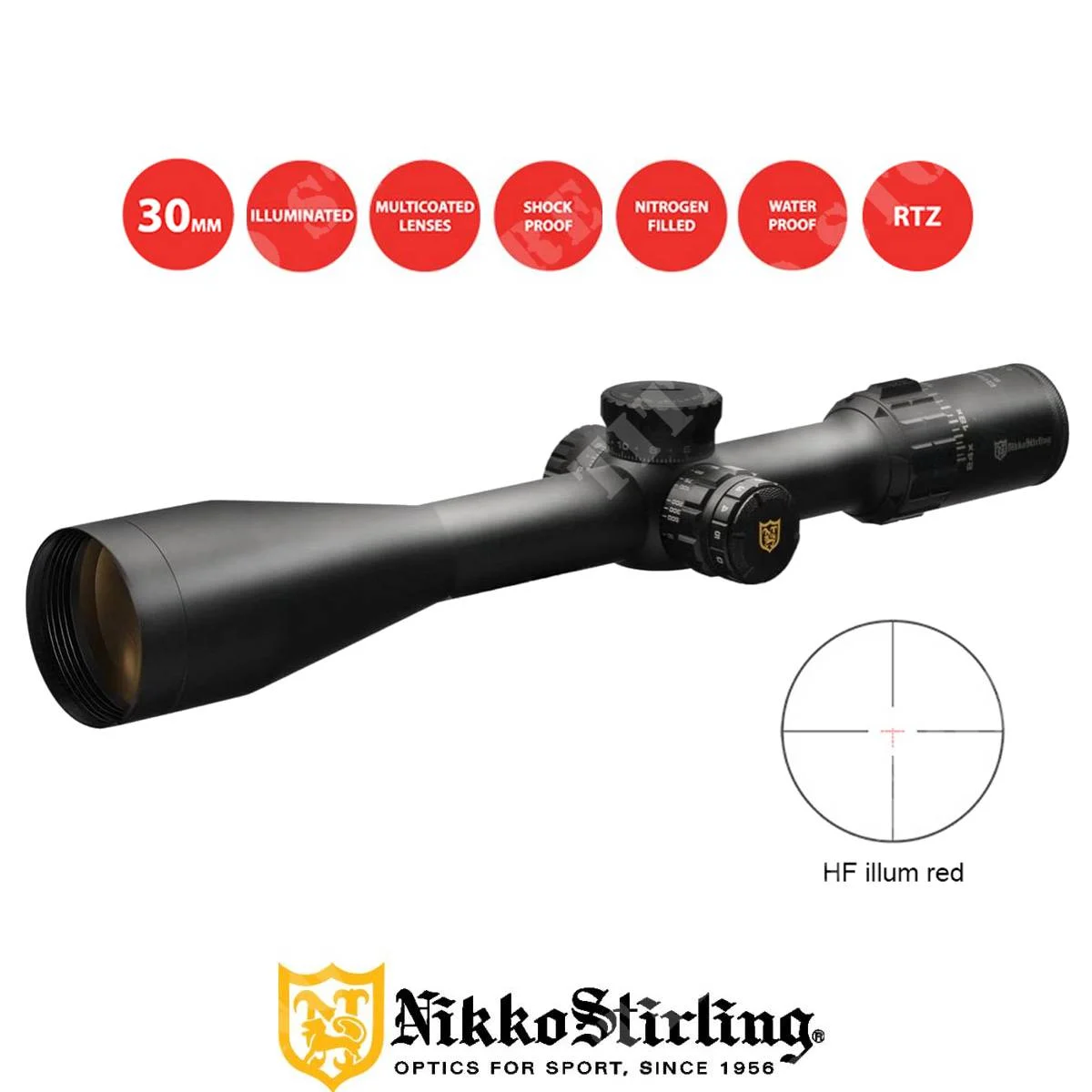 ÓPTICA DIAMOND LR 6-24x50 HOLDFAST ILLUM. NIKKO STIRLING (392860)