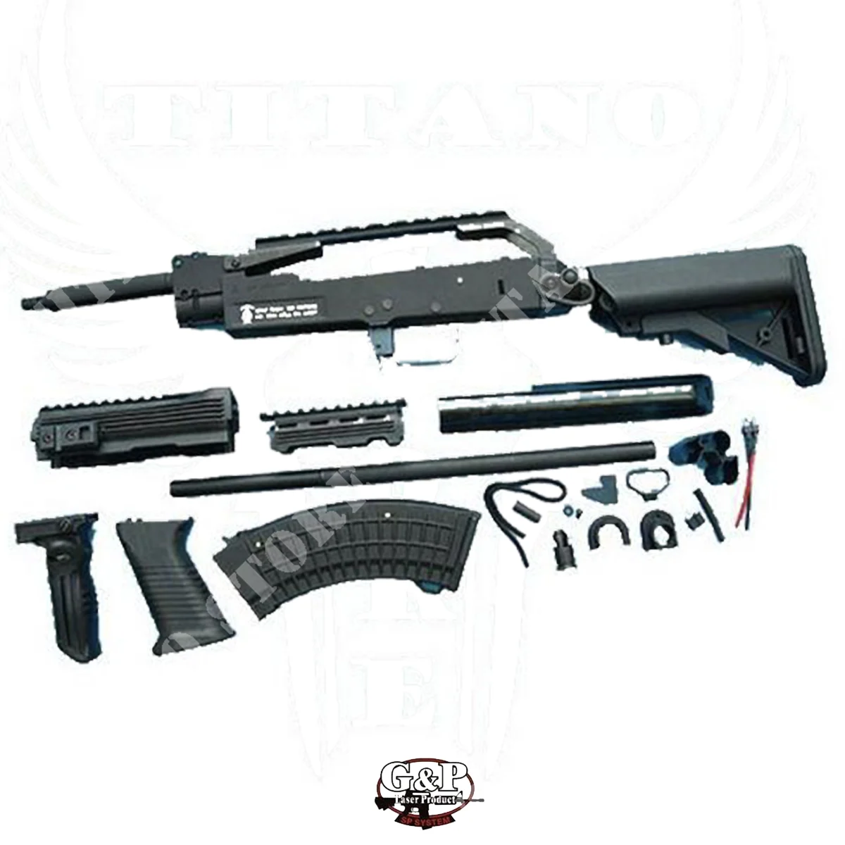 KIT DE CONVERSIÓN AK SKULL BLACK G&P (GP717B)