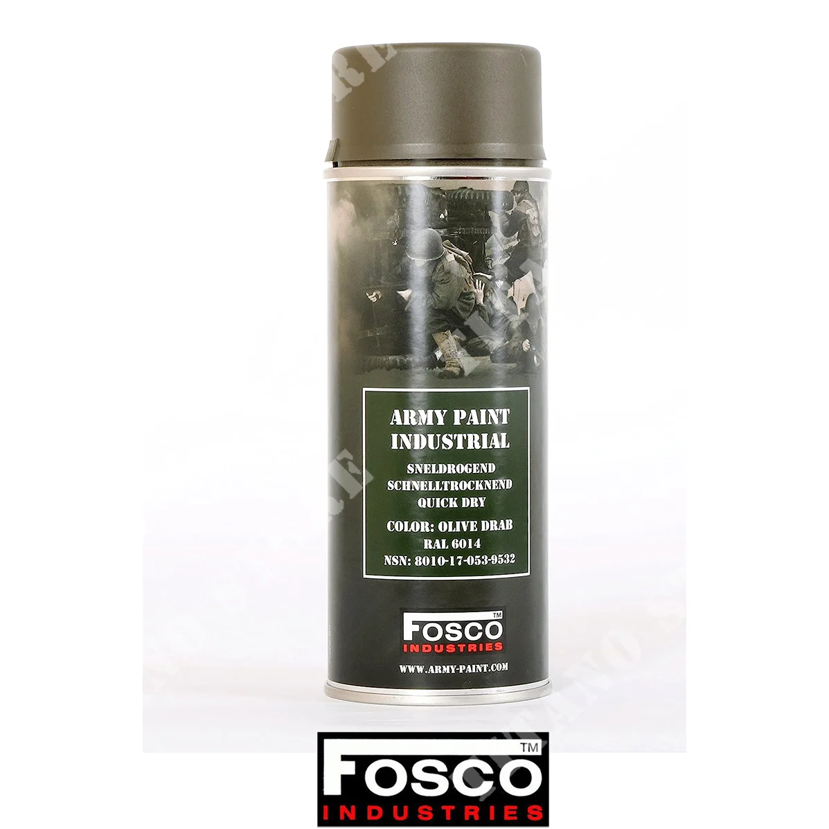 SPRAY PINTURA OLIVE DRAB 400 ML FOSCO (6014)