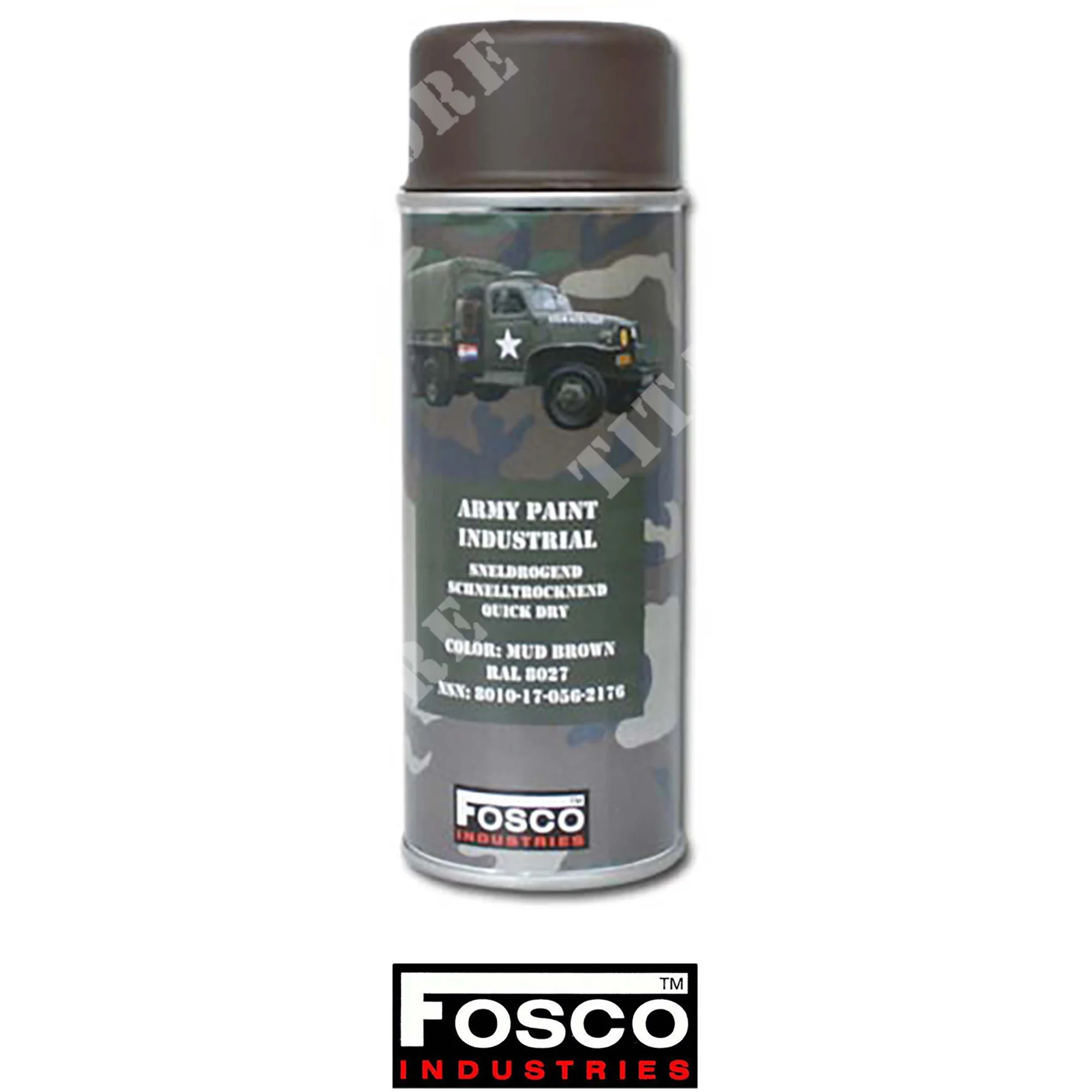 PINTURA EN SPRAY BARRO MARRÓN 400 ML FOSCO (8027)