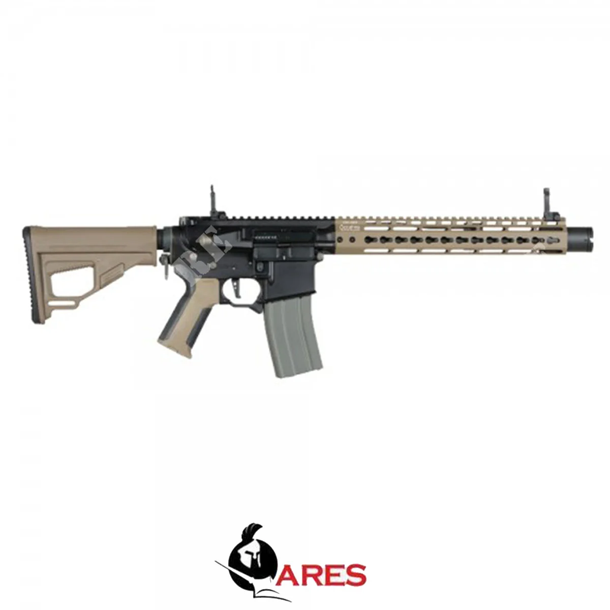 M4 OCTARMS 12" KEYMOD TAN ARES AMOEBA (AR-KM12T)