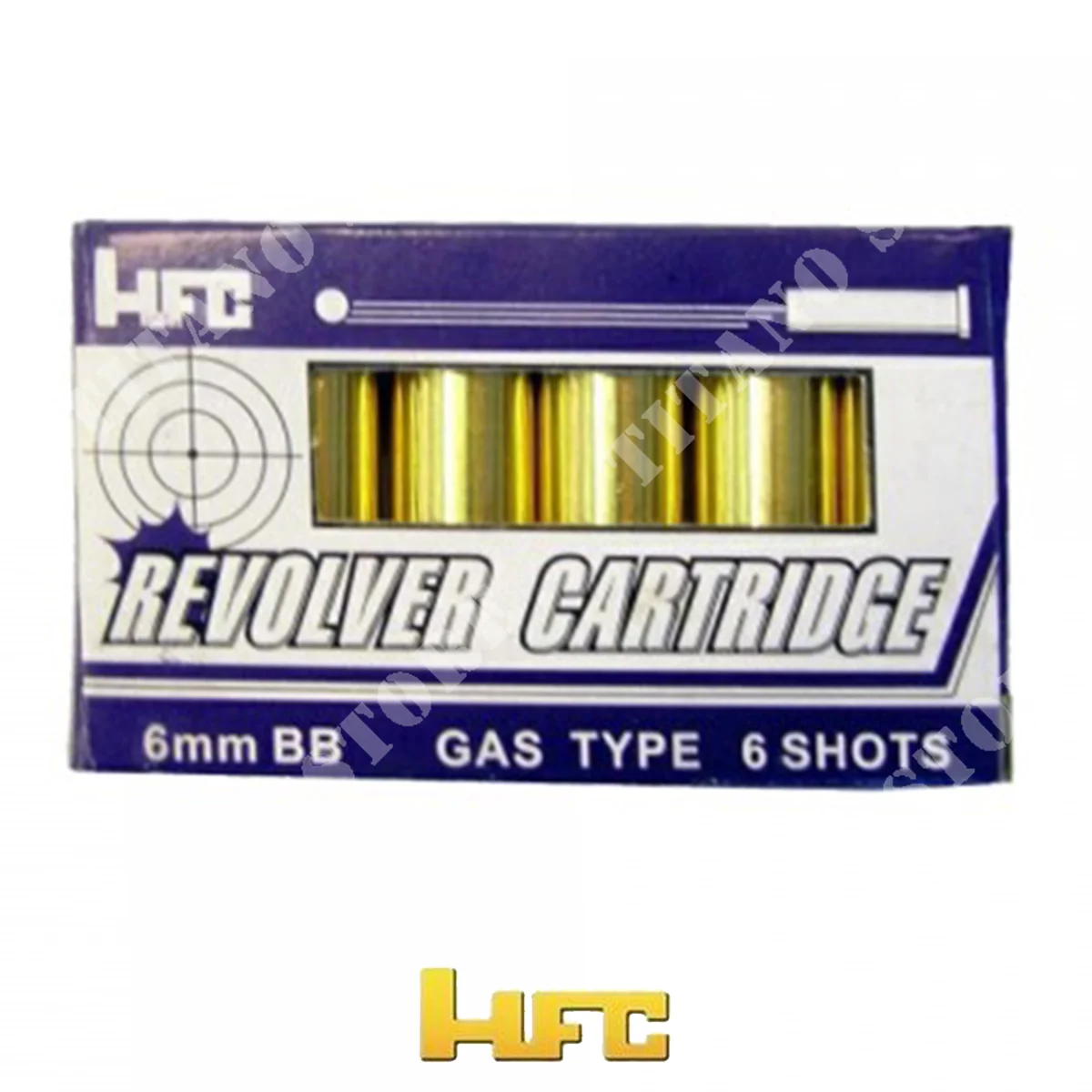 CARTUCHOS DE GAS HFC X REVOLVER (C2)