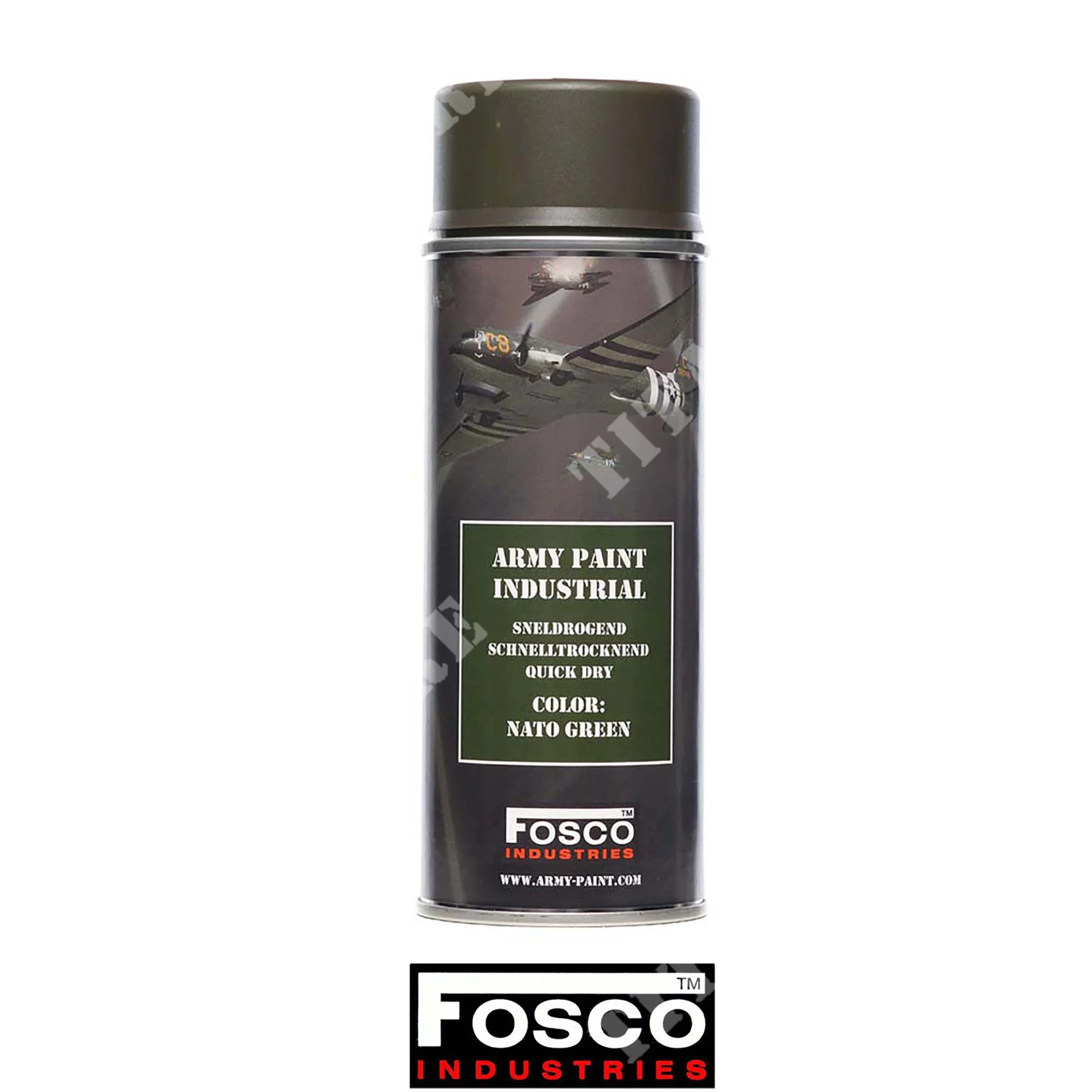 PINTURA EN SPRAY VERDE OTAN 400 ML FOSCO (469312NG)