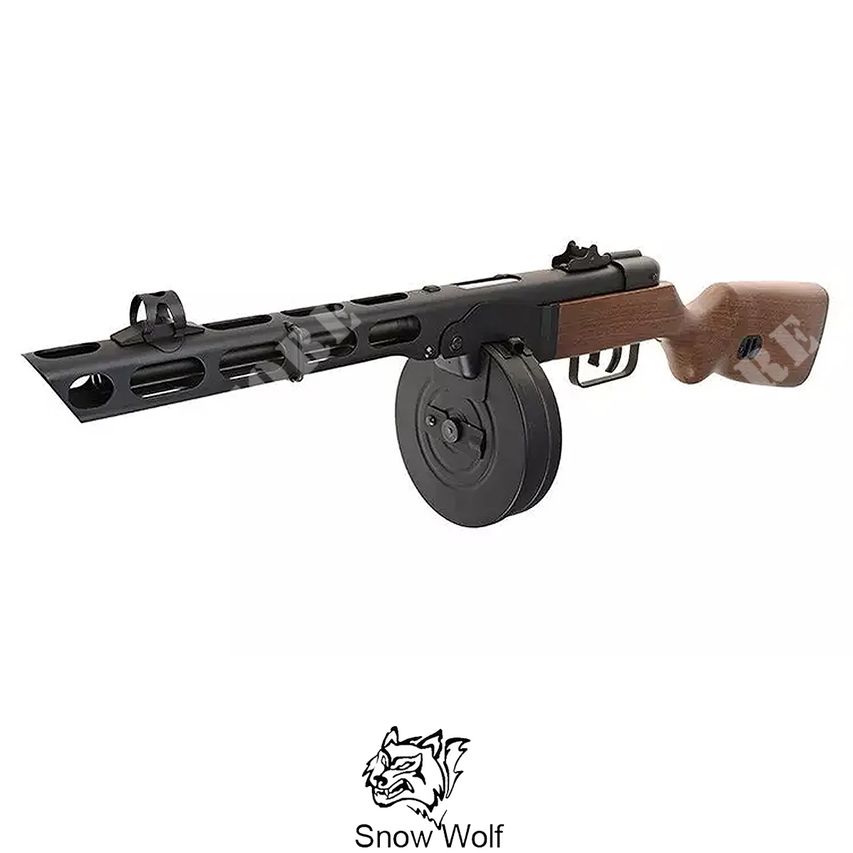 PPSH AEG POLÍMERO BLOWBACK SNOW WOLF (SW09)