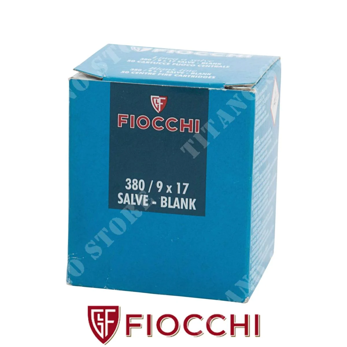 BLANCOS .380 X REVOLVER FIOCCHI (FIO380)
