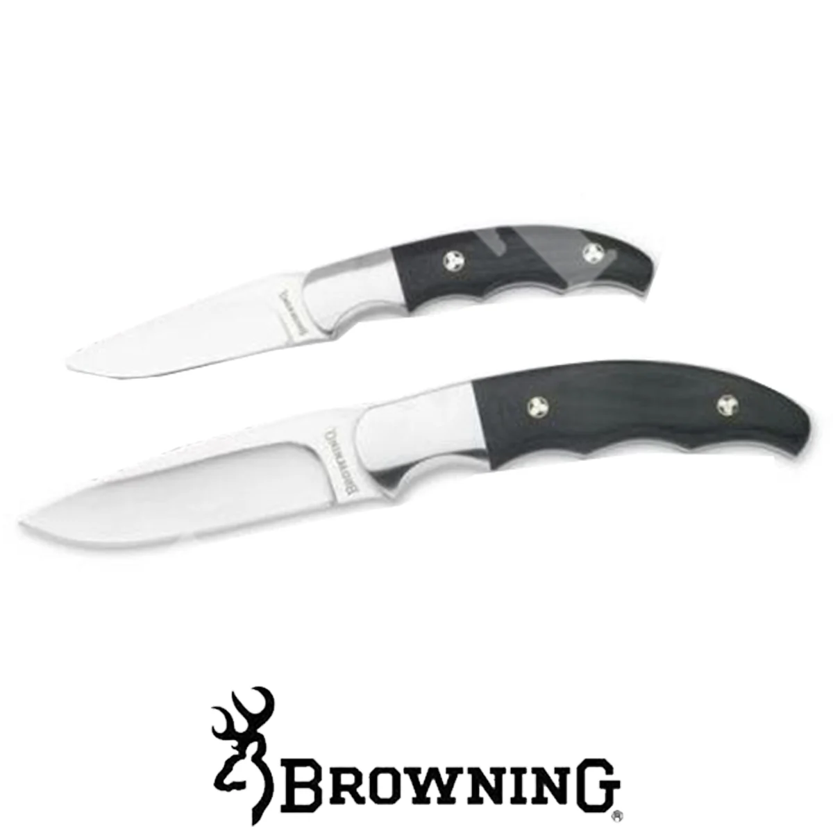 PAR DE CUCHILLOS BROWNING ULTIMATE G10 HOJA FIJA (322521)