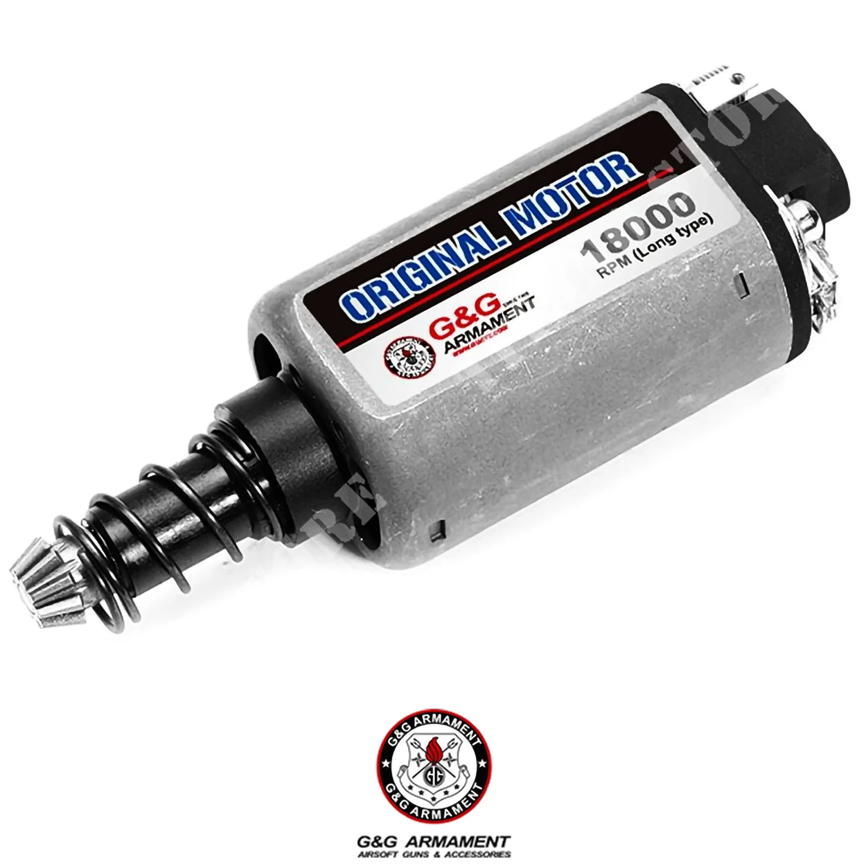 MOTOR ORIGINAL EJE LARGO 18K G&G (G10030)