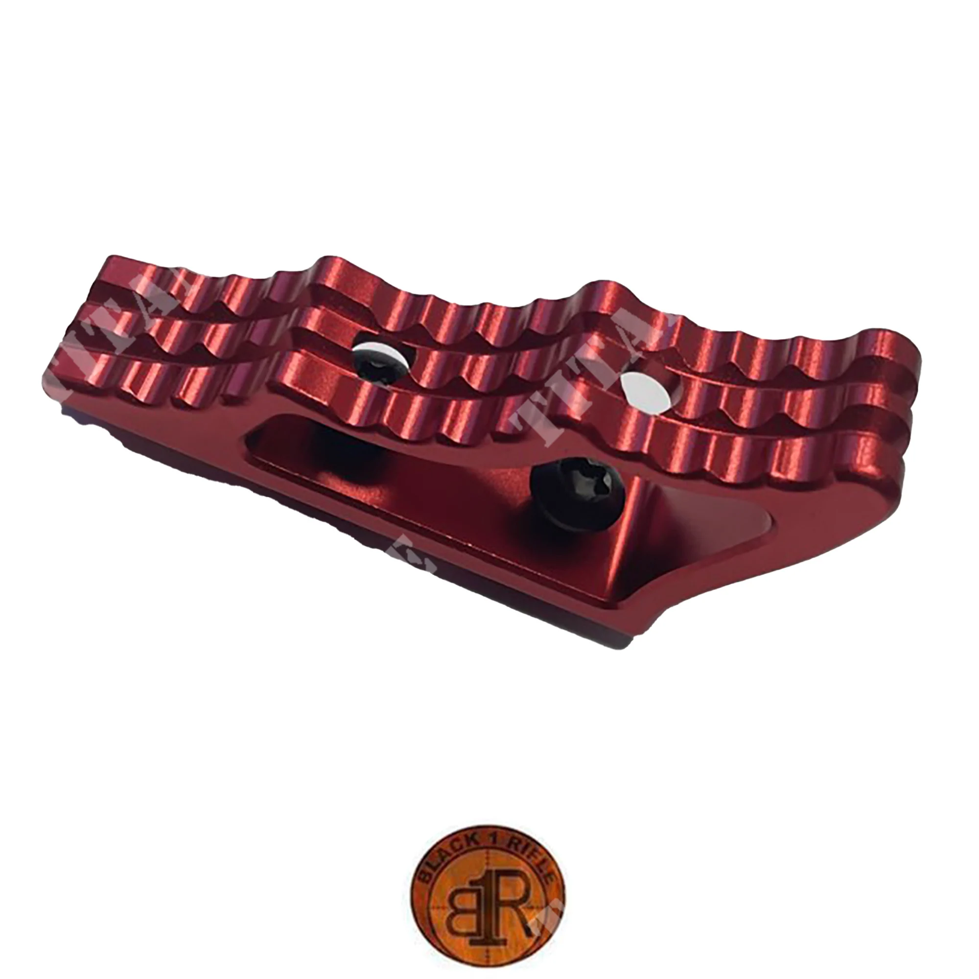 AGARRE DE ÁNGULO M-LOK ROJO NEGRO RIFLE 1 (BR-AS.R074-RD)