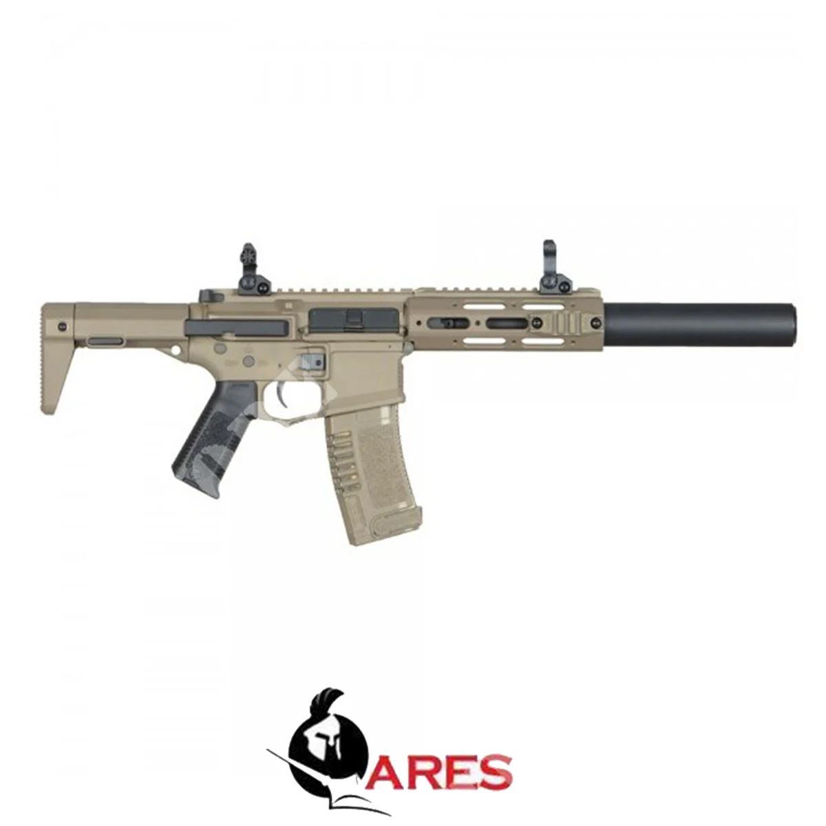 M4 AMOEBA CORTO RIS TAN ARES (AR-AM14T)